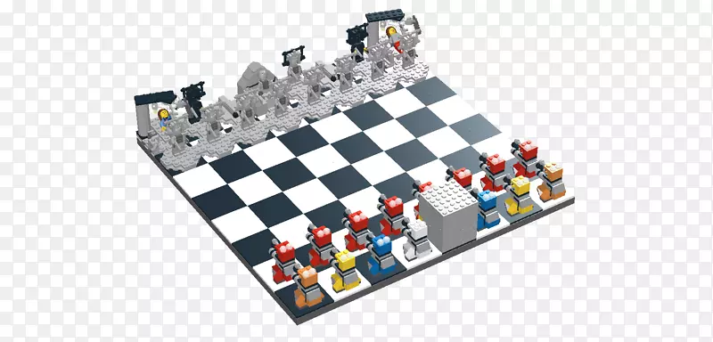 棋子乐高数码设计师棋盘-国际象棋
