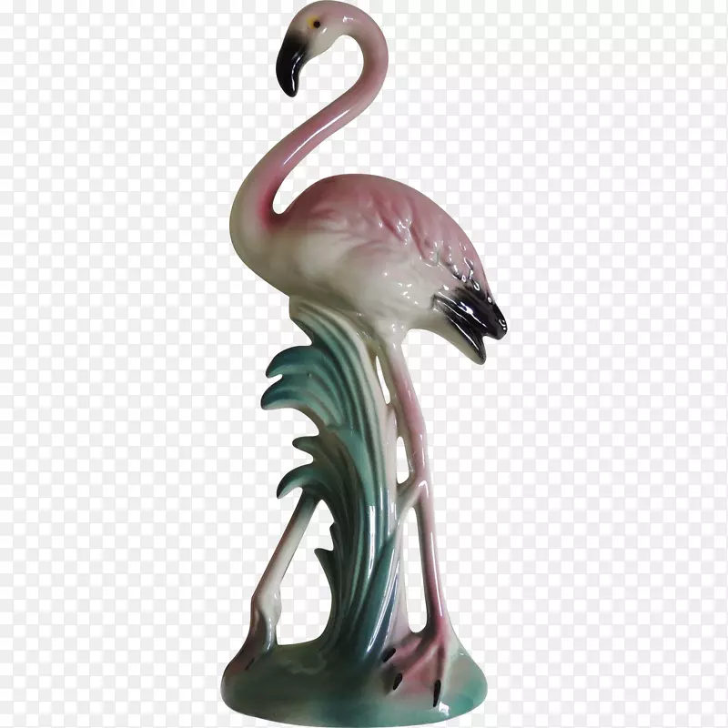 雕塑雕像陶瓷火烈鸟-火烈鸟
