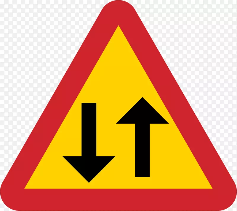 警告标志交通标志道路工程-交通标志
