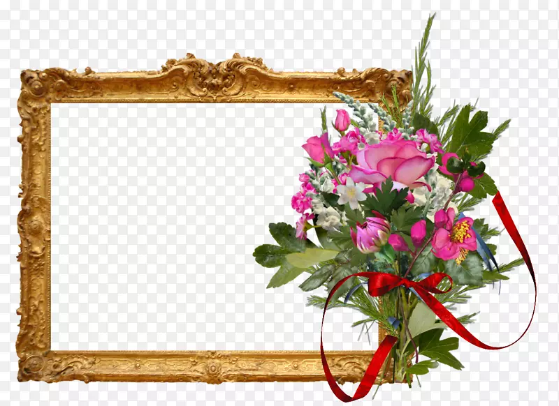 花束画框花卉设计切花镜