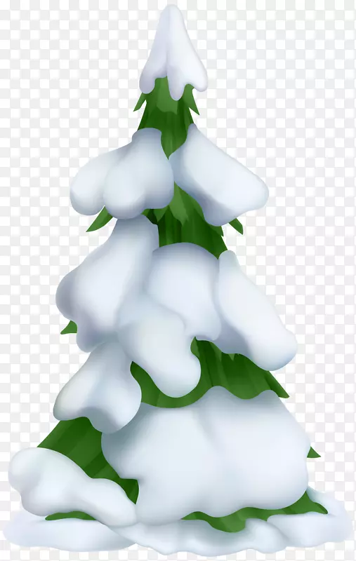 云杉圣诞树装饰-圣诞树