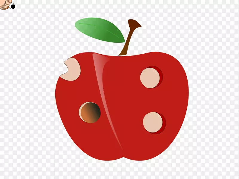 动画剪辑艺术-苹果水果