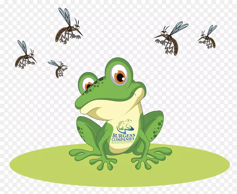 蛙王-免费剪贴画-蚊子