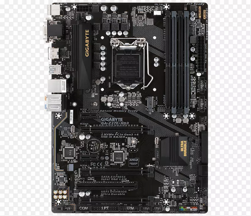 英特尔lga 1151 ATX DDR 4 SDRAM主板电源插座