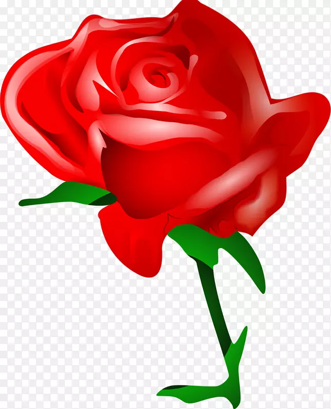 情人节玫瑰花束剪贴画-玫瑰
