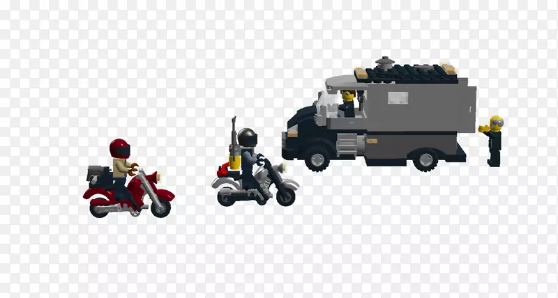 装甲车运输玩具-皮卡