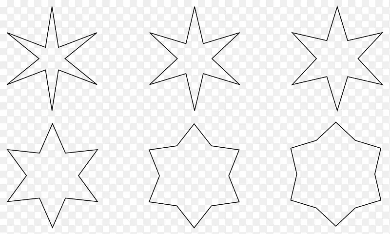 三角圆单色-5星