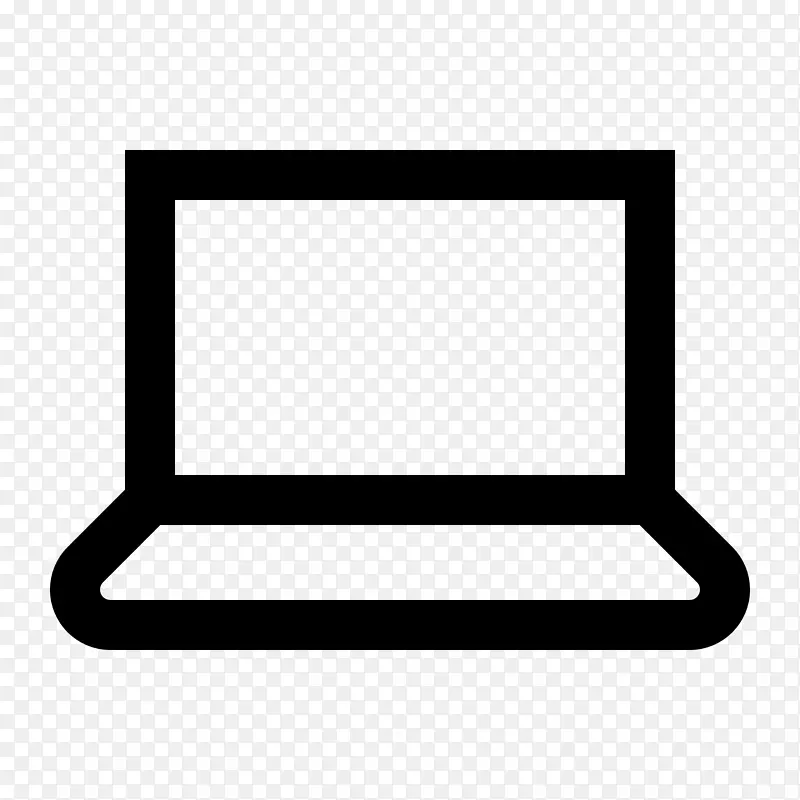 笔记本电脑图标MacBook电脑监视器.笔记本