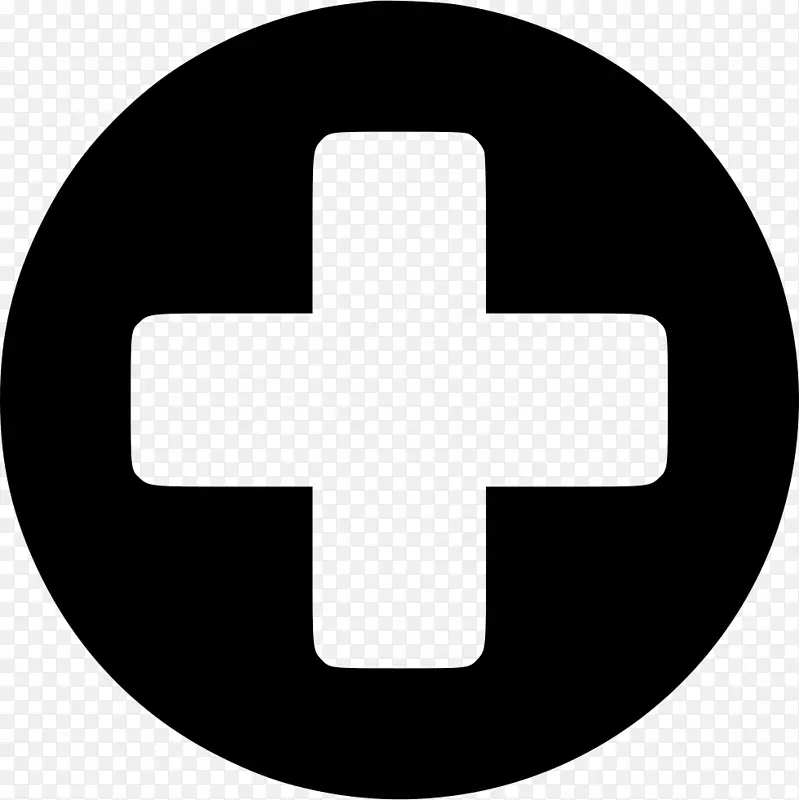 医疗保健计算机图标-红十字会