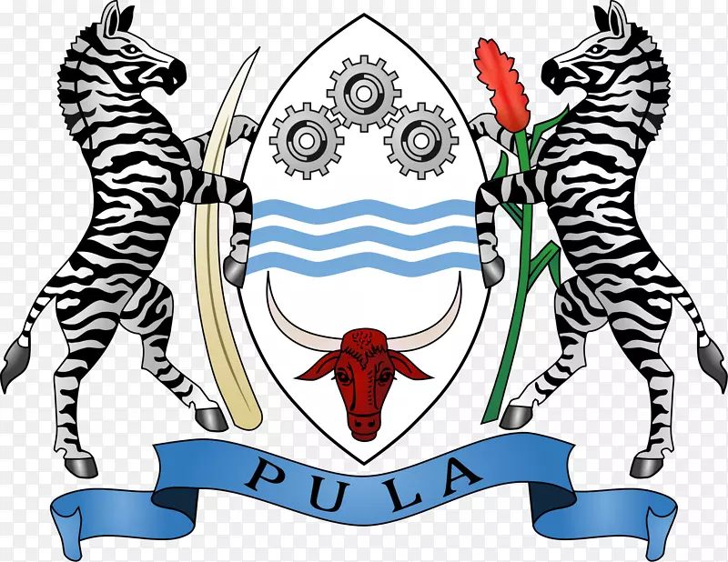 博茨瓦纳标志臂旗