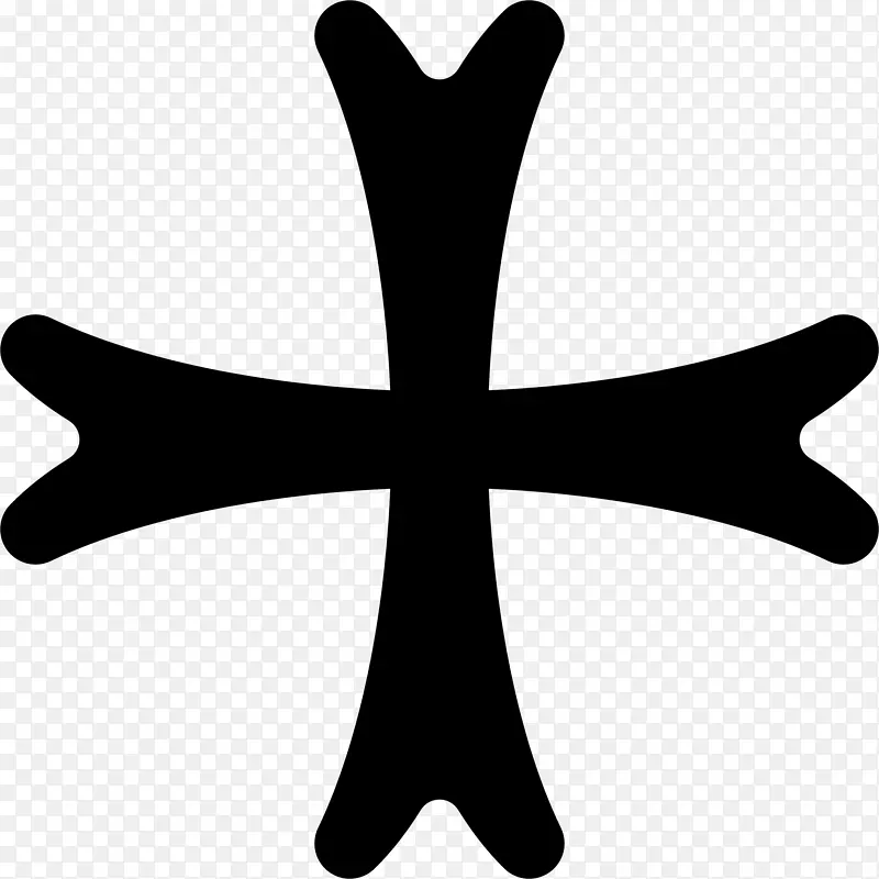帆船标志十字