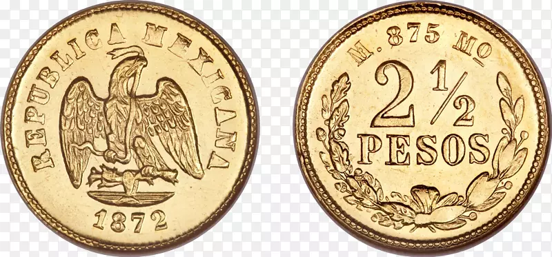 金币墨西哥薄荷墨西哥比索货币-硬币