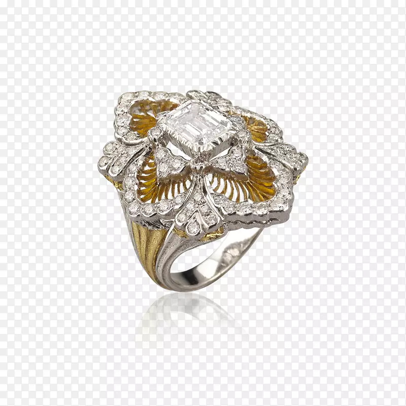 珠宝订婚戒指布塞拉蒂钻石结婚戒指