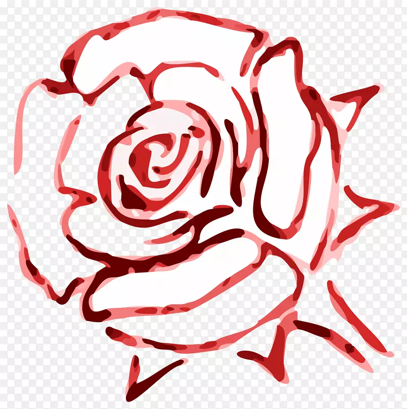 玫瑰红色插花艺术-玫瑰莱斯利