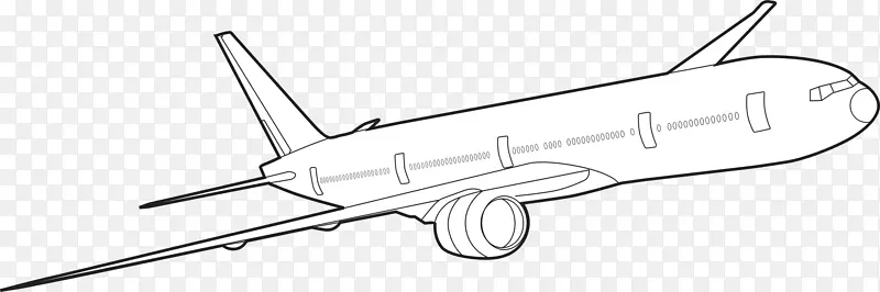 波音777飞机波音737剪贴画飞机