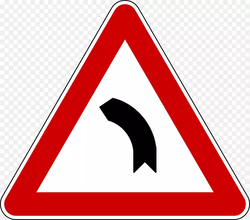交通标志道路危险-道路标志
