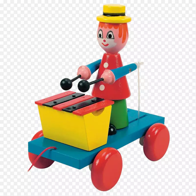 玩具儿童游戏娃娃小丑木琴