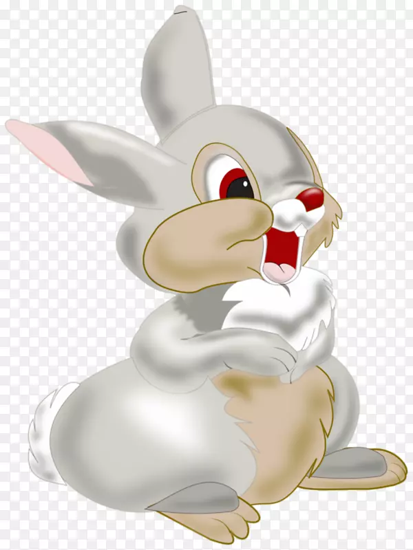 复活节兔子卡通片剪贴画-勺子