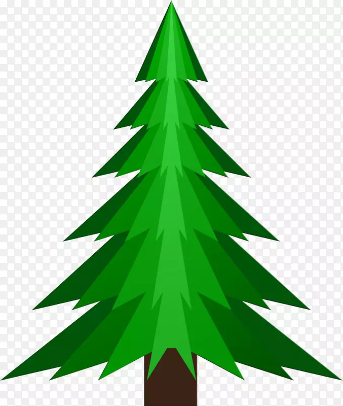 圣诞树松树