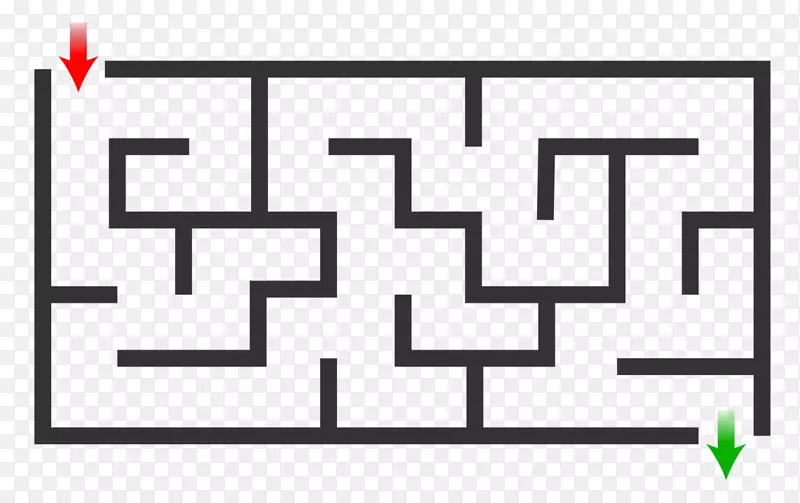 迷宫求解算法迷宫绘制-划痕