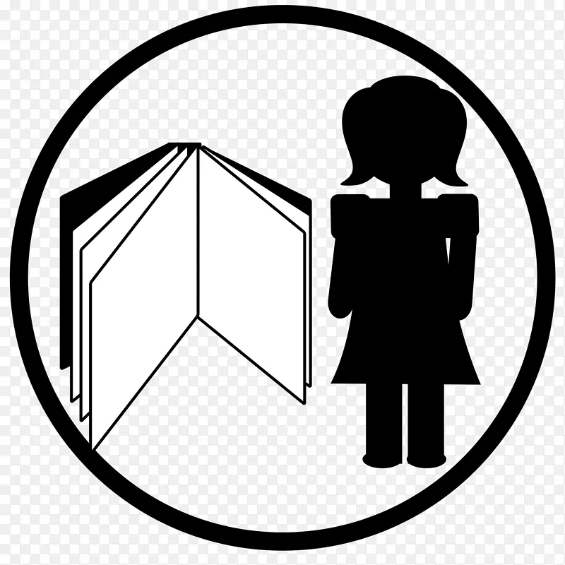 电脑图标符号女性剪贴画-背包