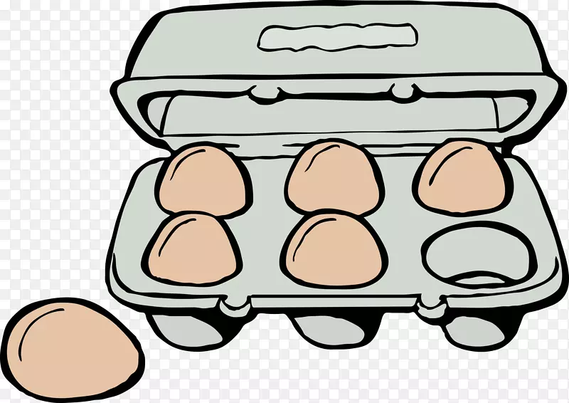 煎蛋纸箱夹艺术-鸡蛋