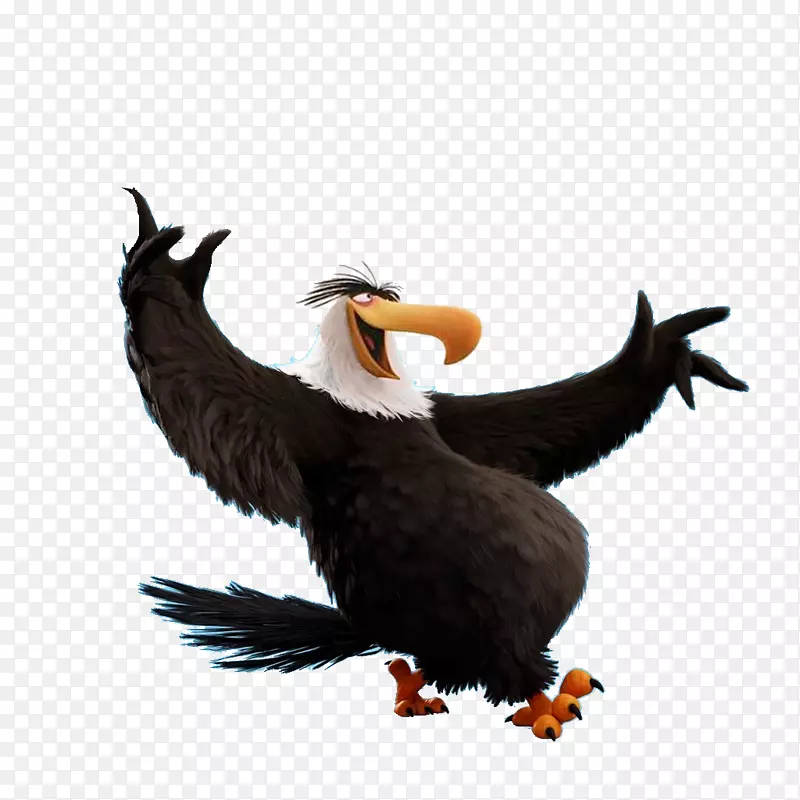 “愤怒的鸟”史诗般的雄鹰YouTube愤怒的鸟类进化电影-愤怒的小鸟
