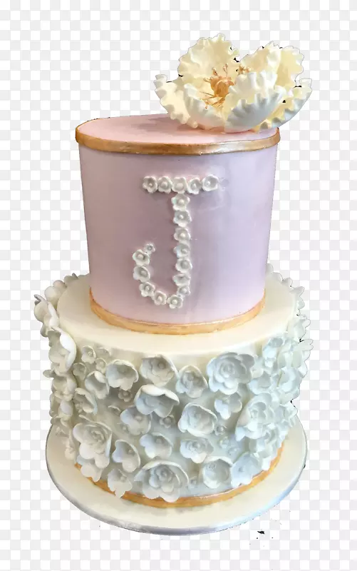 糖蛋糕结霜结冰婚礼蛋糕