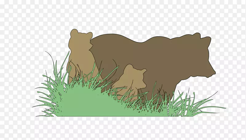 布朗熊英国Niseko剪贴画熊
