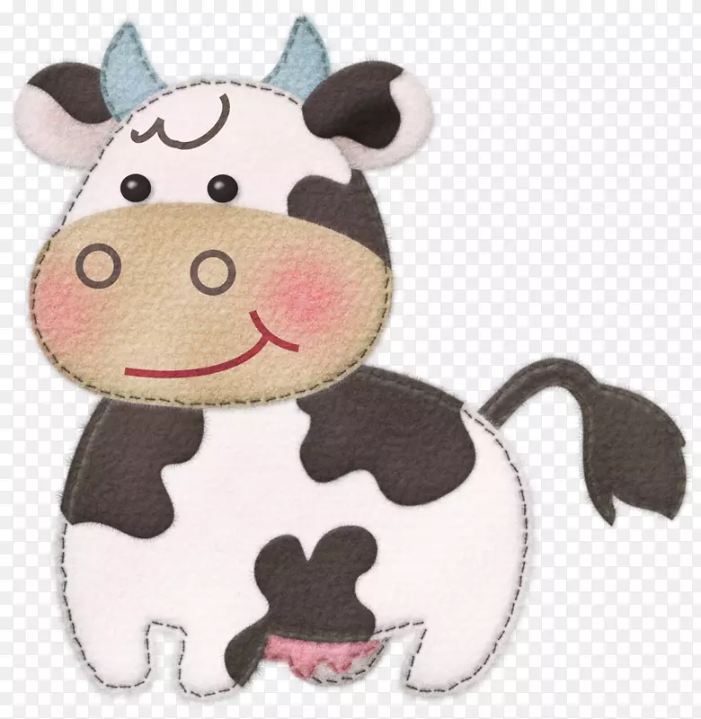 农场牛，肉质剪贴画-米妮老鼠