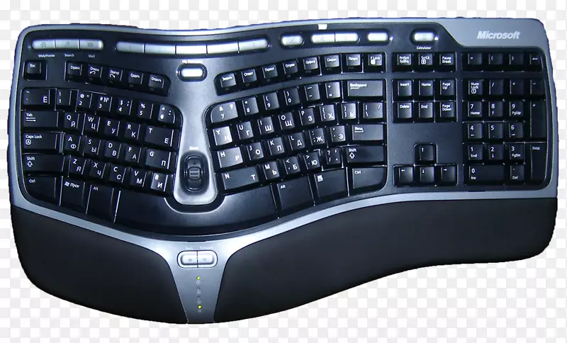 计算机键盘人机工程学键盘微软自然键盘智能键盘