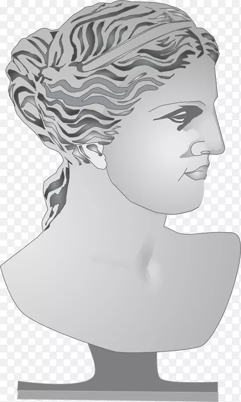 古罗马雕塑雕像古希腊雕塑剪贴画-金星
