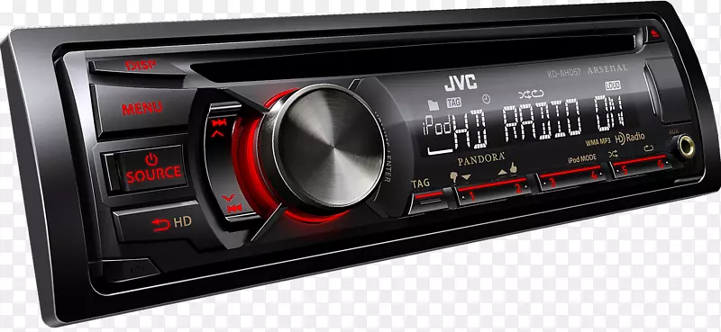 车辆音频网络收音机cd播放机jvc-j