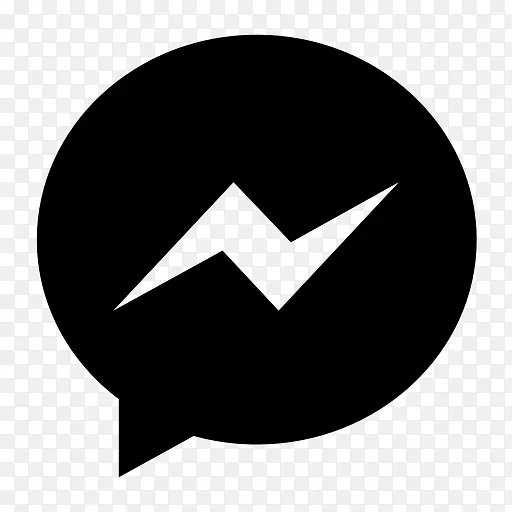 社交媒体facebook信使电脑图标-聊天