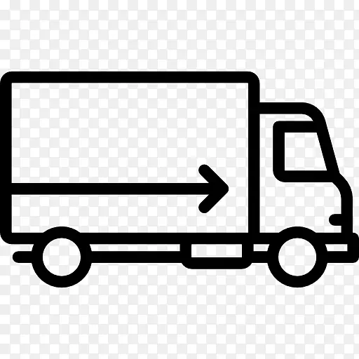 送货卡车货运物流-工业工人