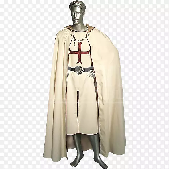 中世纪长袍骑士服-斗篷