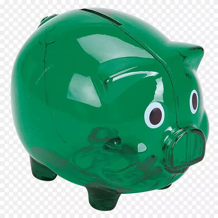 绿绿松石猪储蓄罐