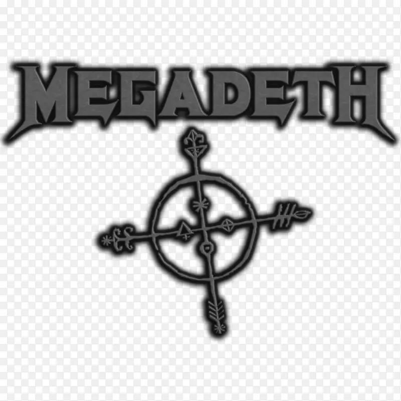 Megadeth徽标敲击金属重金属-Megadeth