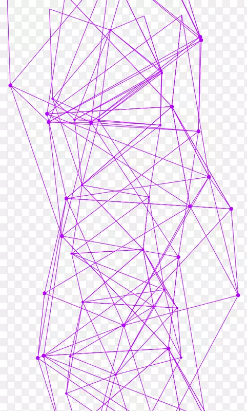 人工智能圆三角画粒子