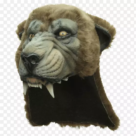 美洲狮灰狼面具化装舞会头盔-狮子头