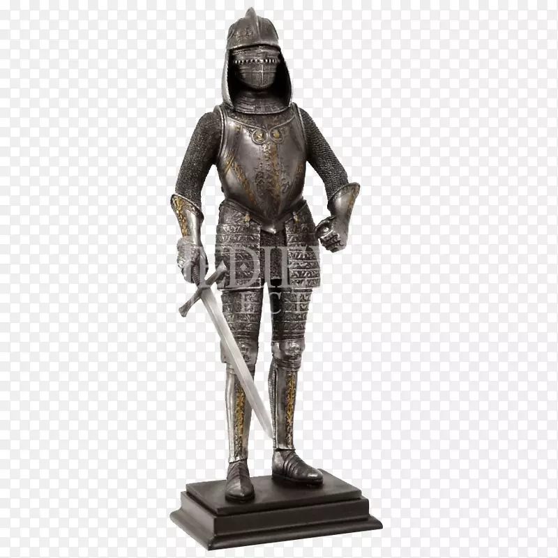中世纪骑士雕像-骑士