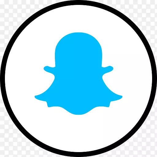 社交媒体电脑图标标识Snapchat-Snapchat