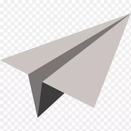 纸面飞机折纸电脑图标折纸