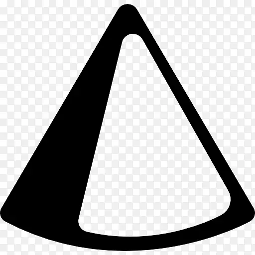 圆锥几何形状几何三角形几何形状