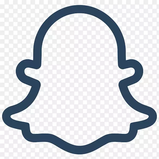 徽标社交媒体电脑图标-Snapchat