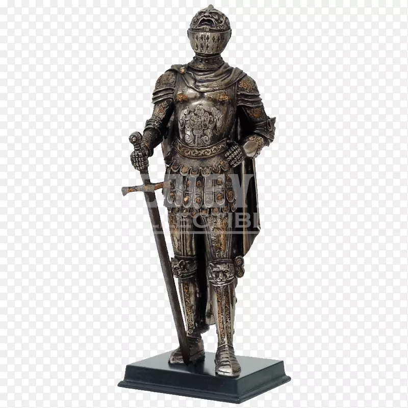 中世纪中古盔甲骑士部件-中世纪
