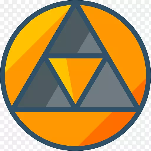 符号三角形计算机图标形状神圣几何学几何形状