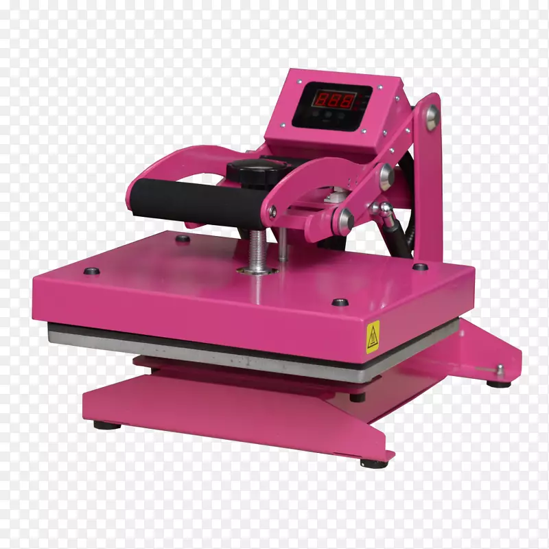 热压纺织品传热乙烯基工艺印刷机粉红闪光
