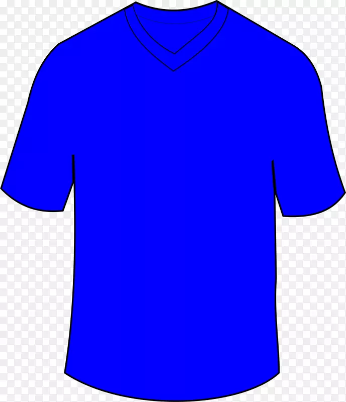 t恤蓝色运动衫-卡米萨