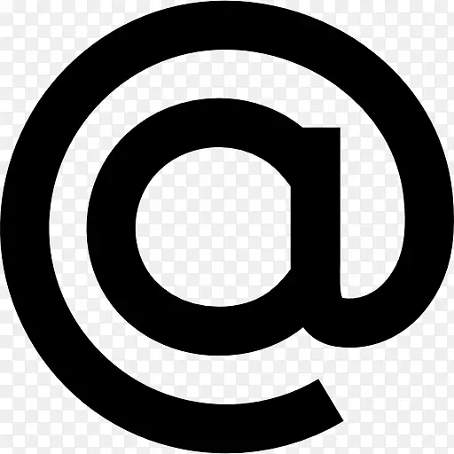 阿罗巴符号电脑图标下载-电子邮件